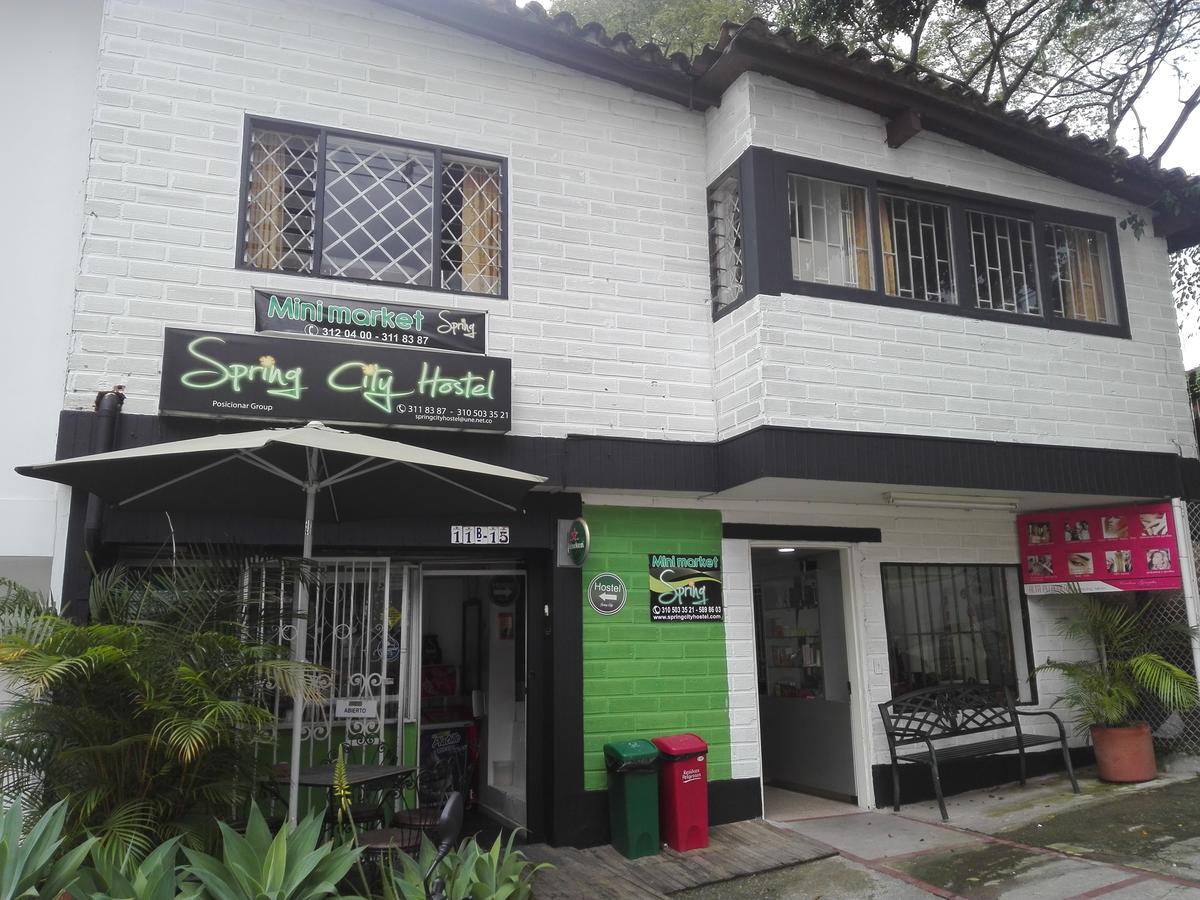 Spring City Hostel Medellín Exteriér fotografie